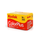 kodak colorplus 200 35mm film 36 exposures color negative single roll
